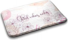 Nedvszívó fürdőszobaszőnyeg Virágok Növények 90x60 cm