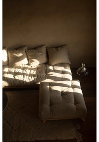 Senza Natural Clear/Clay Brown lábtartó - Karup Design