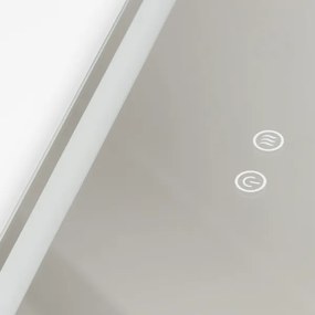 Brilagi - LED-dimmelhető fürdőszobai, fűtött tükör háttérvilágítással BELLA LED/19W/230V 60x90 cm IP44