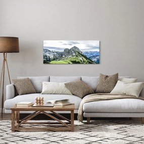 Kép - hegycsúcsok (120x50 cm)