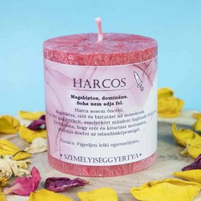 Harcos személyiséggyertya