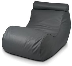 Babzsák nyugágy XL öko-bőr TiaHome - krém
