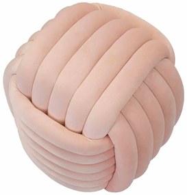 Világos rózsaszín bársony puff Softy – Mauro Ferretti
