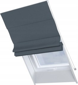 Kész redőny Rimini tetőtéri ablakra 50x60cm kék