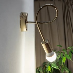 OXFORD fali lámpa 1x E27/15W/230V, aranyszínű