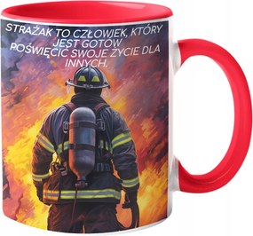 Tűzoltó Bögre Ajándék Tűzoltó -tűzoltó Az Ember, Aki 330ml.