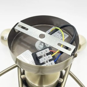 Felületre szerelhető csillár DONNA 5xE27/60W/230V patina