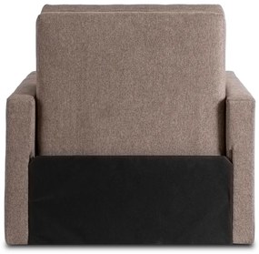 Ágyazható Fotel Barnás-Bézs Színben. MILAN 1