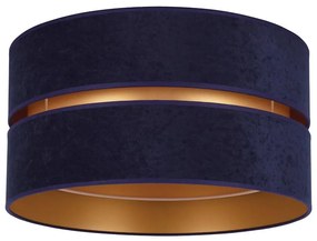 Duolla - Mennyezeti lámpa DUO 1xE27/15W/230V átm. 40 cm kék/arany