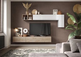 Infinity 2.0 5 elemes szett Cadiz tölgy / fehér