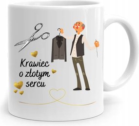 Ajándék Bögre Arany Szívű Varrónőnek, fényképes nyomattal