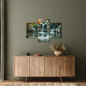 Kép - Ázsiai tó (90x60 cm)