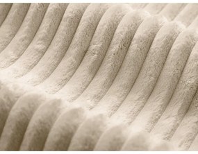 Bézs kordbársony puff Dia – Micadoni