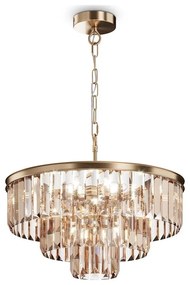 Maytoni MOD085PL-07G - Csillár láncon REVERO 7xE14/40W/230V