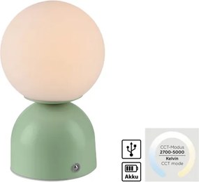 Schöner Wohnen 19218-43 - LED dimmelhető asztali lámpa RUDI LED/1,2W/5V zöld