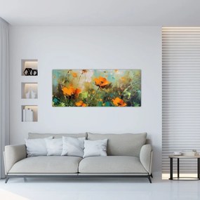 Kép - Virágok (120x50 cm)