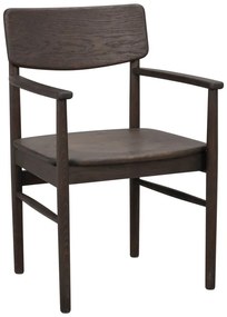 Sötétbarna tölgyfa étkezőszék Maidstone – Rowico