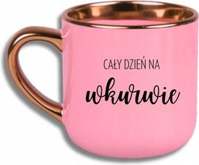 Bögre Rózsaszín Elegáns Nagy Egész Nap A Dühöngő