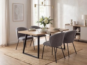 Étkezőszék KEVIN VARDO szürke