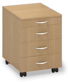 ProOffice konténer 44,3 x 60 cm, bükkfa