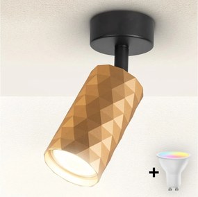 Brilagi - LED RGBW dimmelhető spotlámpa SELE DIAMANT 1xGU10/4,8W/230V arany