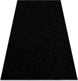 Szőnyeg 200x400 Trendy fekete egyszínű @24970