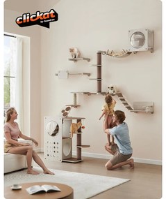 Clickat land – macskalépcső, falra szerelhető macskalétra  | feandrea