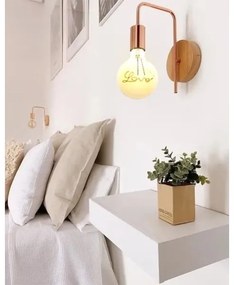 LED Izzó FILAMENT VINTAGE LOVE G125 E27/2W/230V 2000K