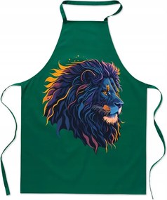 Konyhai kötény Színes Oroszlán Divatos Nyomtatás Szakács Szafari