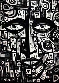 Poszter 25x35cm Gondolatok labirintusa