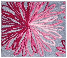 Grund Art fürdőszobaszőnyeg rózsaszürke-szürke, 50 x 60 cm