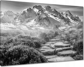 Festmények 100x70 Hegyi kilátás