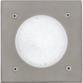 EGLO 93481 LAMEDO Kültéri Talajba Építhető Lámpa Nikkel, Átlátszó LED IP20