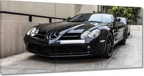 Vászonkép 180x90 Fekete sportos Mercedes