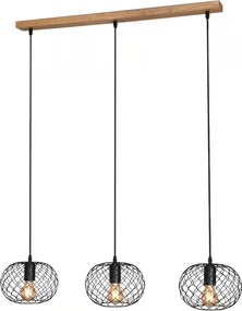 Brilo 4037-035 - WINKI kábeles csillár 3xE27/40W/230V