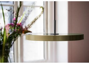 Világosbarna LED függőlámpa fém búrával ø 43 cm Asteria Medium – UMAGE