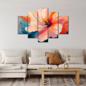 Kép - Festett virág (150x105 cm)