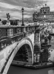 Poszter 20,5x28,4cm St Angelo kastély, Assaf Frank