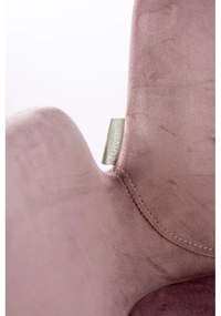 Világos rózsaszín bársony bárszék szett 2 db-os 91,5 cm Brit – Zuiver