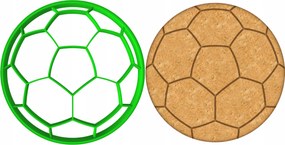 Forma LyukasztĂł MĂ©zeskalĂĄcs SĂŒtemĂ©ny Sport LabdarĂșgĂĄs 8cm