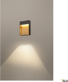 SLV FLATT 1002952 Fali lámpa 1x14W/LED 3000/4000K 460LM IP65