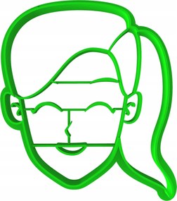 Mézeskalács lyukasztó Anyák Napja 8cm