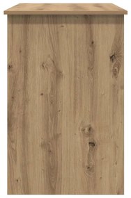Asztal fiókkal kézműves tölgy 100 x 50 x 76 cm Faanyag