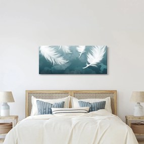 Kép - Fehér toll (120x50 cm)