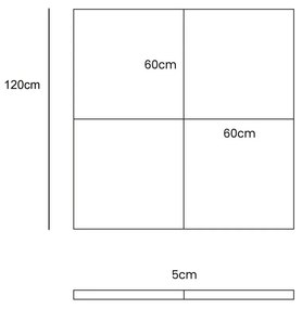 Világos rózsaszín játszószőnyeg 120x120 cm – Meowbaby