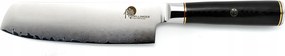 Nakiri zöldségvágó kés 170 Dellinger Okami AUS-10