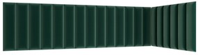 Kárpitozott panel 20 db. Quadra 210x90x60 cm (zöld). 1052007