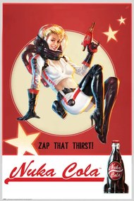 Plakát Fallout 4 - Nuka Cola, (61 x 91.5 cm)