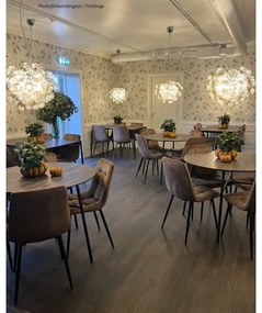 ByRydens 4200440-5503 - Csillár zsinóron GROSS 8xG9/4W/230V füstös/barna