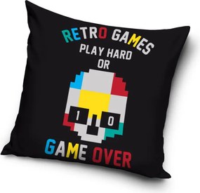Gamer Retro Games párnahuzat 40x40 cm